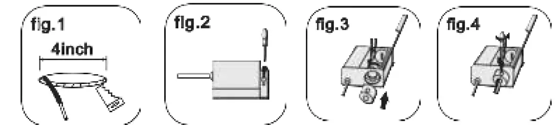 KINGLIMING PL-D4-B09 4 Inch Type IC RGBW TuYa APP Wi-Fi Slim LED Recessed Gimbal Light 03