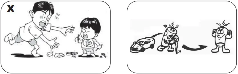 JAMARA 460221 Koffer 2 4GHz Zebra Children's Suitcase - Figure 10