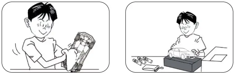 JAMARA 460221 Koffer 2 4GHz Zebra Children's Suitcase - Figure 8