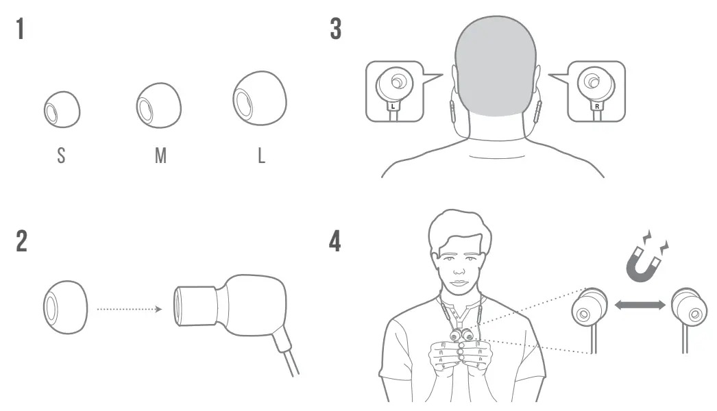 JBL TUNE125BT In-Ear Headphones FIG 7