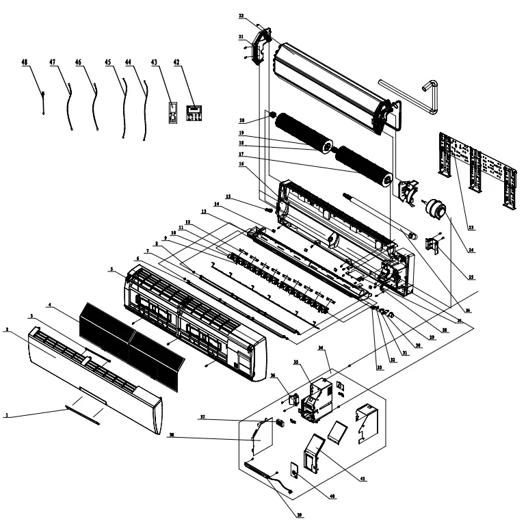 NORTEK-GHH308-8LUK4DH-Duct-Free-Mini-Split-System-Fig-01
