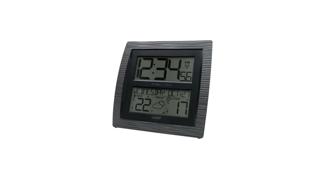 La Crosse Technology C75723-au Curved Atomic Wall Clock User Guide La Crosse Technology C75723-au Curved Atomic Wall Clock User Guide