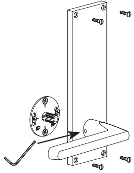 EMTEK Non-Keyed Sideplates-FIG10