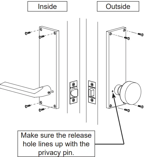 EMTEK Non-Keyed Sideplates-FIG11