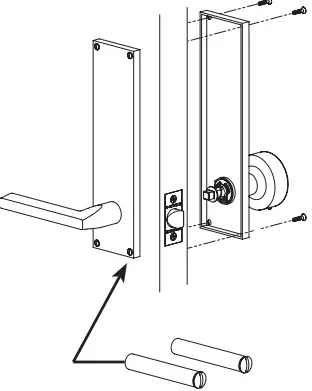 EMTEK Non-Keyed Sideplates-FIG12