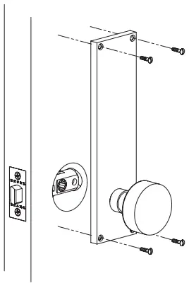EMTEK Non-Keyed Sideplates-FIG6