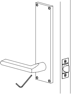 EMTEK Non-Keyed Sideplates-FIG7