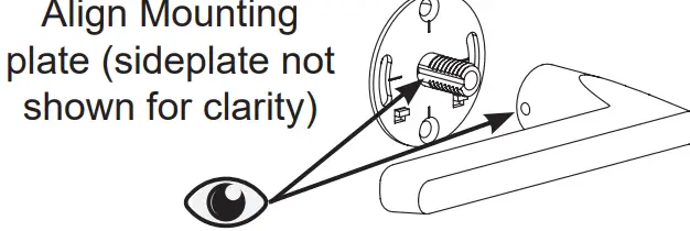 EMTEK Non-Keyed Sideplates-FIG8