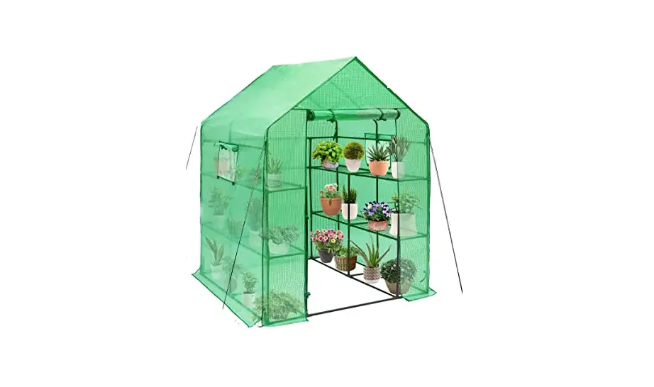 Laurel Canyon 2 Tier-9 Shelves Big Walk-in Greenhouse Instruction Manual