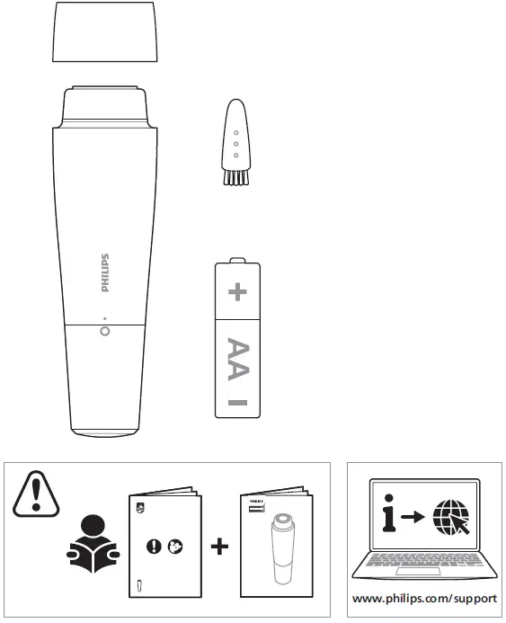 PHILIPS-BRR474-Facial-Hair-Removal-for-Women-fig-1