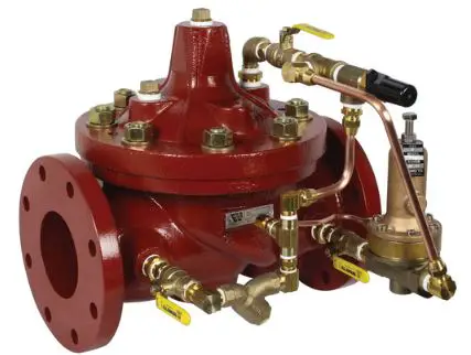 WATTS LFM114-1 Series Rate-of-Flow Control Valve with Solenoid On-Off