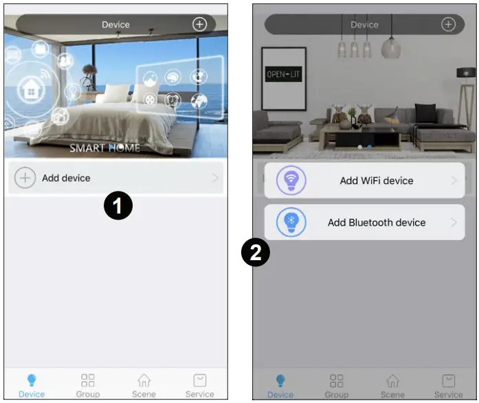 SUPER BRIGHT LEDS LF BL A2 RGBW and RGB CCT Bluetooth Controller - FIGURE 5