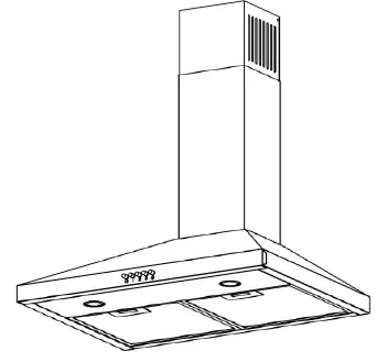 VIVAX-CHO-60CHA100T-X-Range-Cooker-Hood-FIG 1