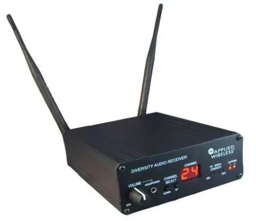 APPLIED WIRELESS PAR900M Wireless Audio Transmitter Receiver - fig 1