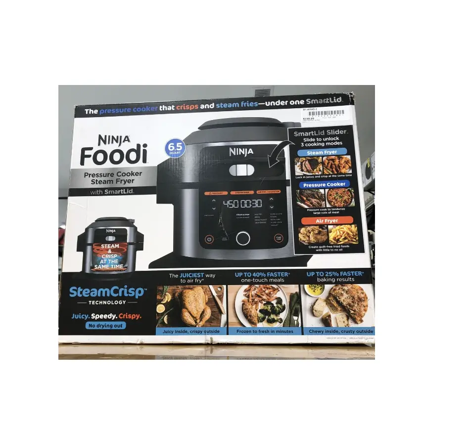 Ninja Ol500 Series Foodi Pressure Cooker Steam Fryer Datasheet Ninja Ol500 Series Foodi Pressure Cooker Steam Fryer Datasheet