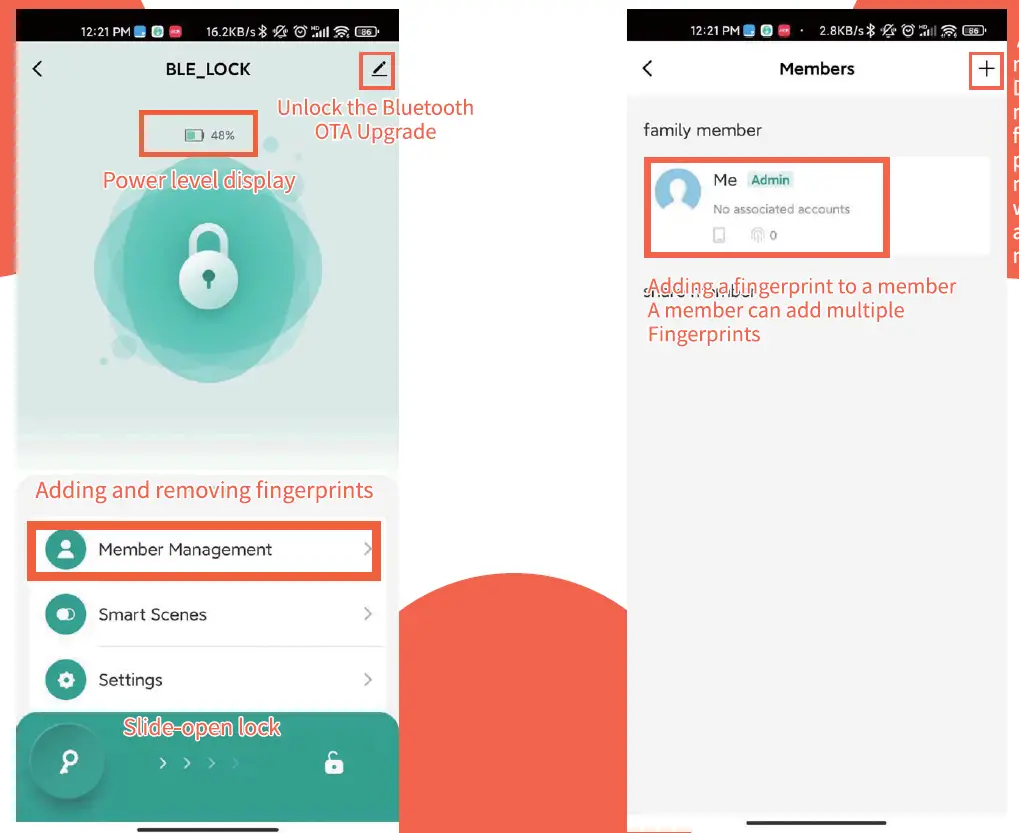 Wenrui Lock SPL 105-55mm Outdoor Smart Padlock 4