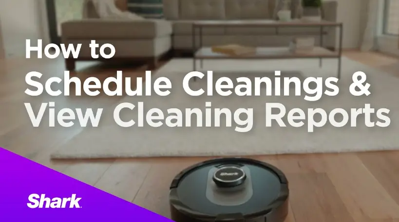 Sharkclean App - How To Set Up Scheduling