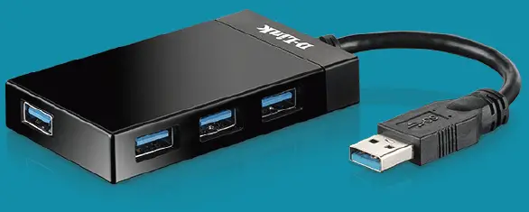 D-Link-DUB-1341-4-Port-USB-3.0-Hub-FIG-1