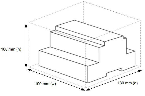 Intesis INMBSPA O Panasonic VRF to Modbus Slave or to Home Automation gateway - LED