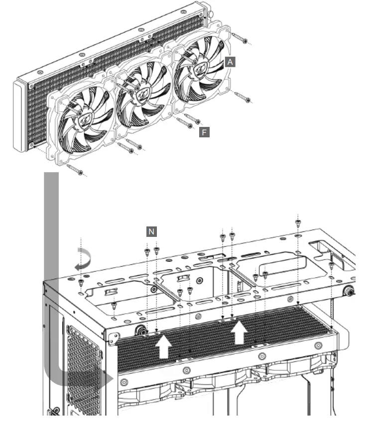 COUGAR ARGB 360 Aqua ARGB 360 Liquid Cooler - Figure 6