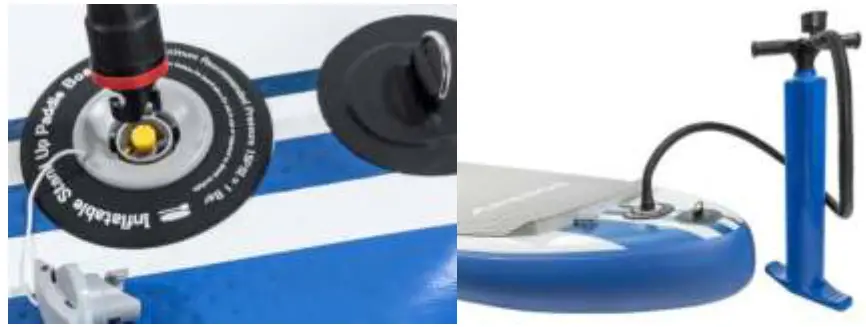 AREBOS Stand Up Paddle SUP Board - Mounting 3