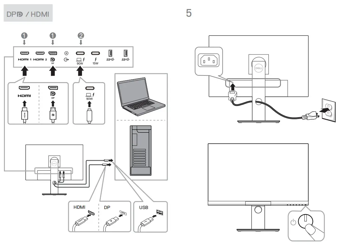 DELL UltraSharp UP2720Q - 5