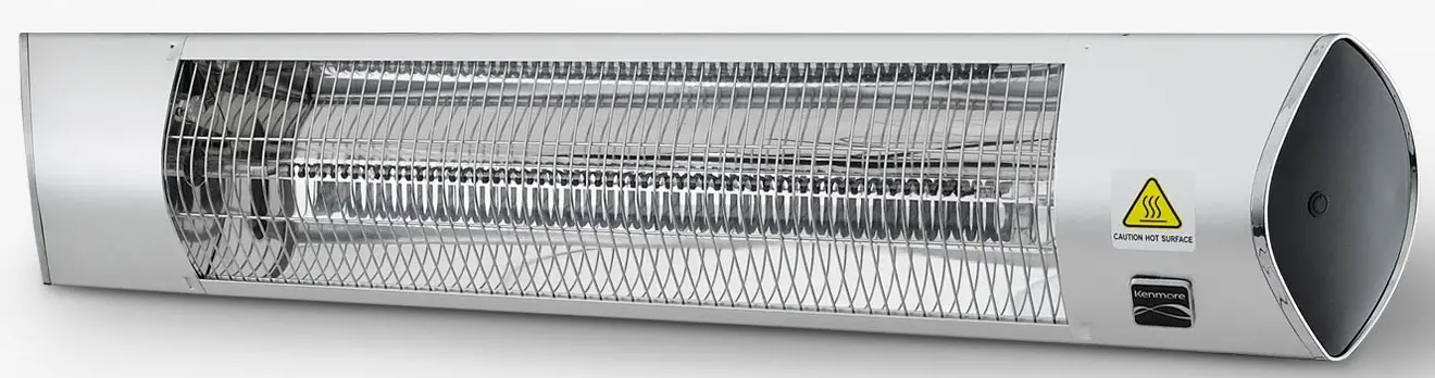 Kenmore KH-7E01-SS Wall Mounted Electric Heater with Remote