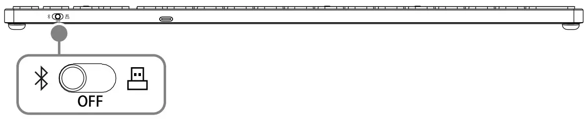 INSIGNIA NS PK4KBB23 C Wireless Slim Full Size Scissor Keyboard - Figure 5