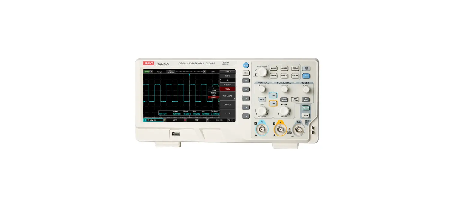 Uni-t Utd2072cl Dual Channel Digital Oscilloscope User Manual Uni-t Utd2072cl Dual Channel Digital Oscilloscope User Manual