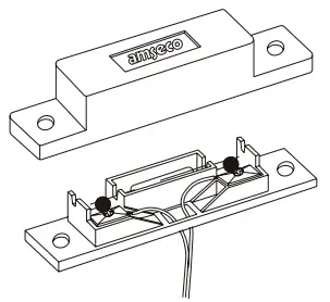 POTTER AMS 59 Concealed Type Surface Contact - fig1