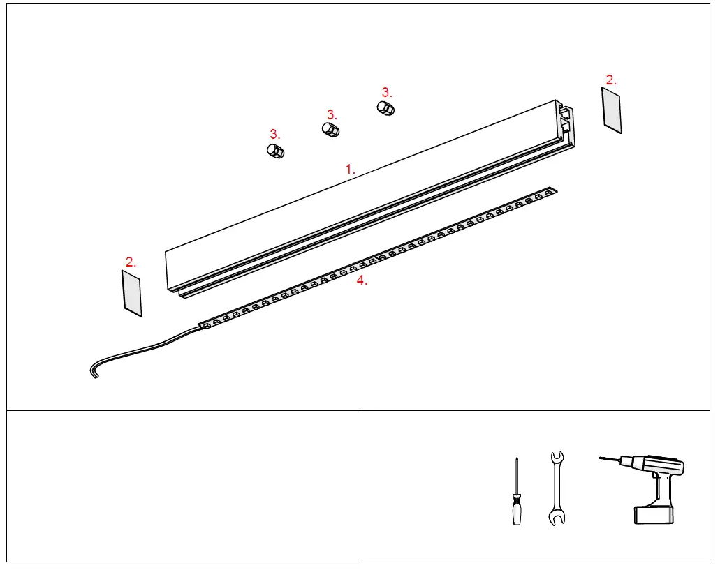 KLUS EX-ALU-Profile-Aluminum-Channel-for-Edge-Lighting-1