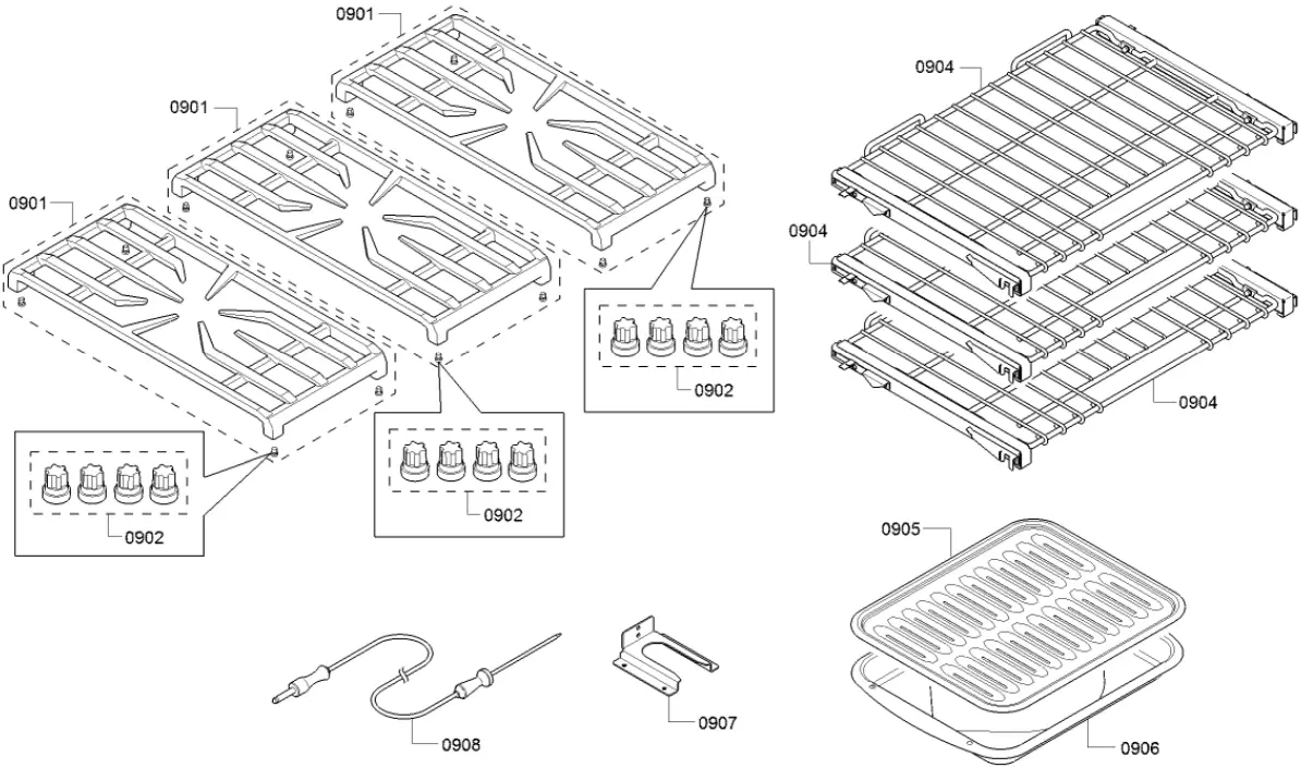 Thermador PRD366WHU-3 Gas Professional Range 10