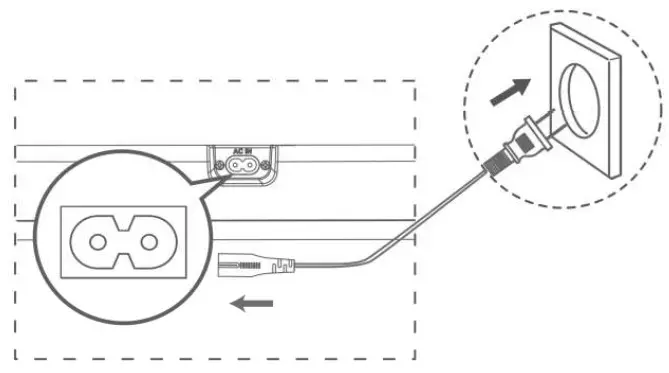 Hisense HS214 2.1 Channel Soundbar Home- Power