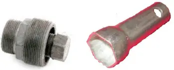 SkyHawk Model GT5A YuanDong EPA. - Right side gears