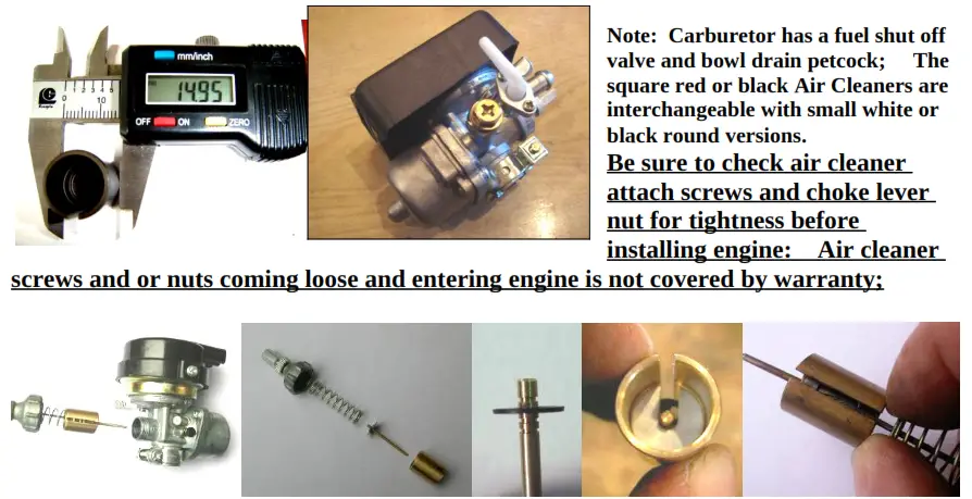 SkyHawk Model GT5A YuanDong EPA. - Use this procedure