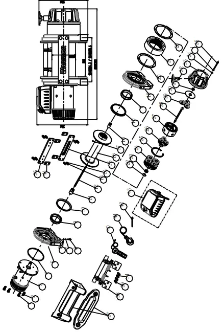 WARRIOR 80ENS24 Electric Winch Installation-ASSEMBLY