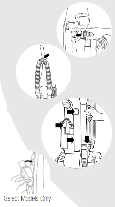 20Q9 Series CleanView II Bagless - Attach Vacuum Hose and Tools