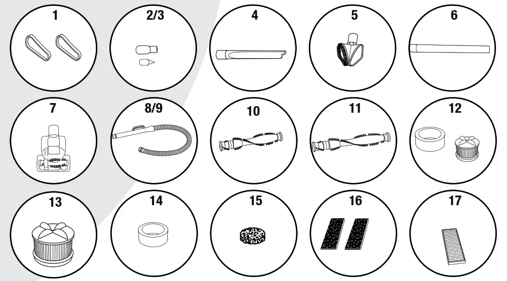Replacement Parts – BISSELL Cleanview II Series