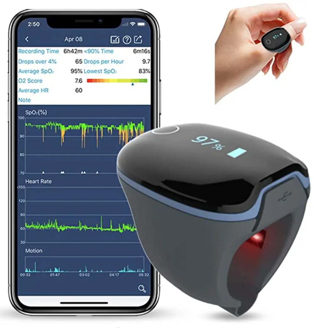 Wellue Spo2 Monitoring Ring User Manual [bluetooth App Connection]