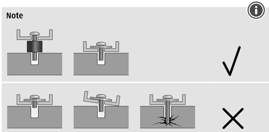 hama 00118065 TV Wall Bracket Instruction Manual - To adjust the inclination