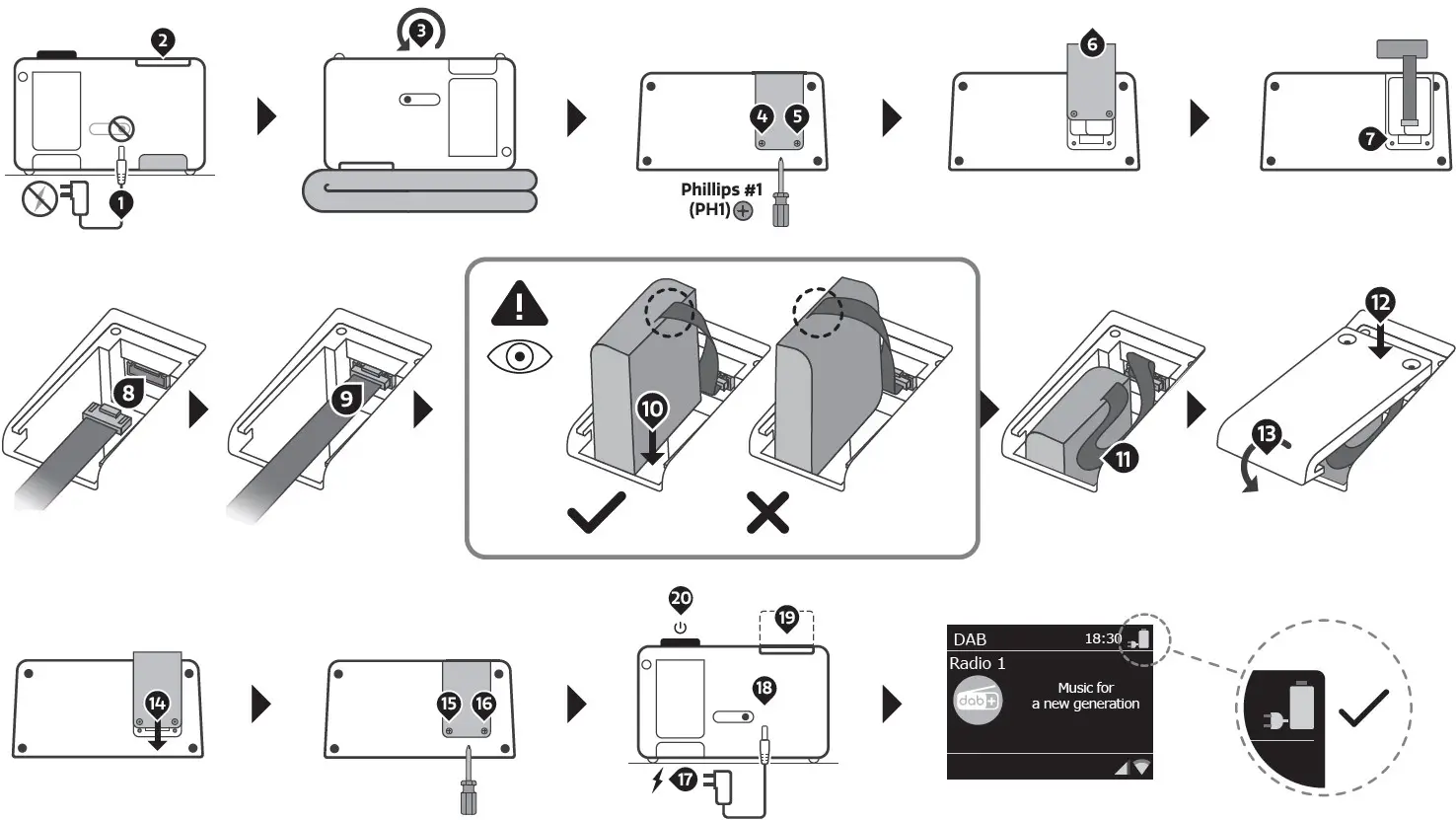 Inserting a ChargePAK