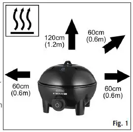 CADAC 5840 E Braai 40 Electric BBQ fig1