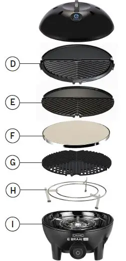 CADAC 5840 E Braai 40 Electric BBQ fig5