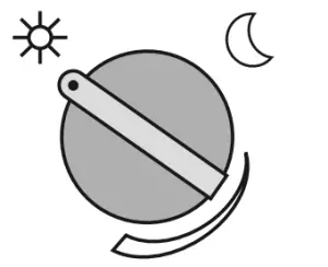 BUNKERHILL SECURUTY LED SOLAR Motion Security Light - Motion Detector Control Knobs 9