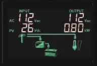 Electric power first mode