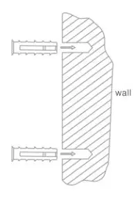YIROKA WF001 708B Wifi Video Doorbell - Screw installation