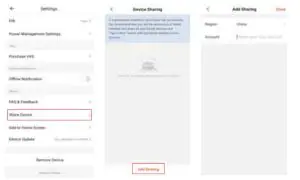 YIROKA WF001 708B Wifi Video Doorbell - Share Device
