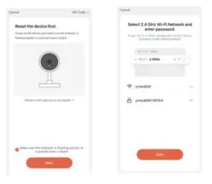 YIROKA WF001 708B Wifi Video Doorbell - WIFI name and password