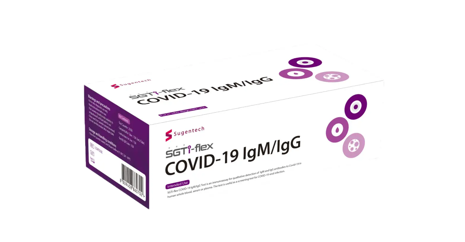 Sugentech Cogt025e Sgti-flex Covid-19 Igg Instruction Manual Sugentech Cogt025e Sgti-flex Covid-19 Igg Instruction Manual