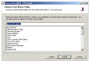 Installing the iEvalADC Software